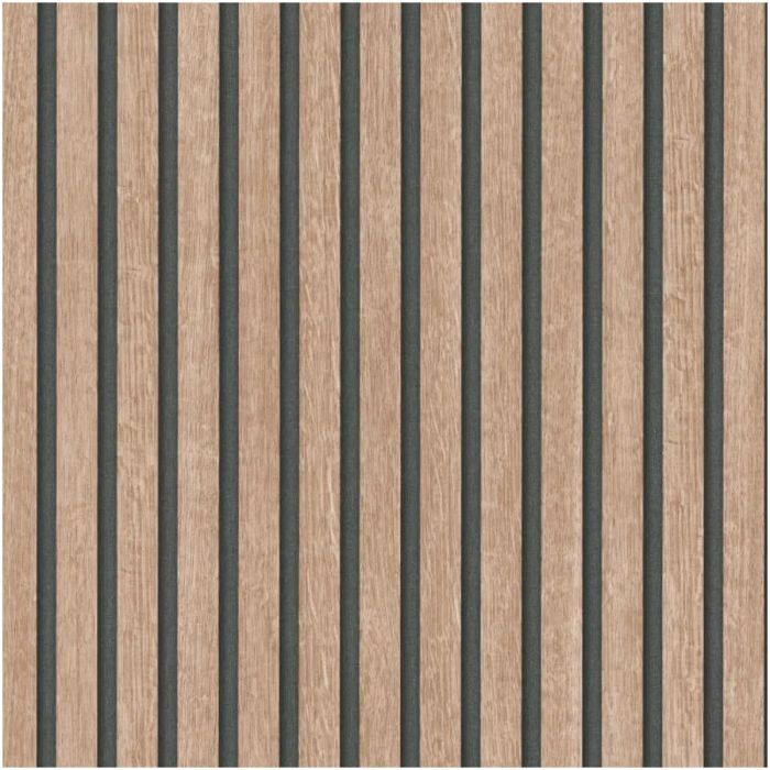Imitations Wood Beige Wallpaper