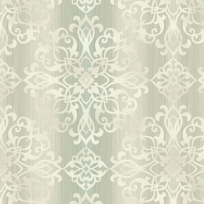 Camden Glitter Damask Wallpaper