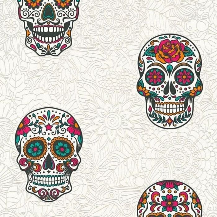 Skull Gothic Teen Wallpaper