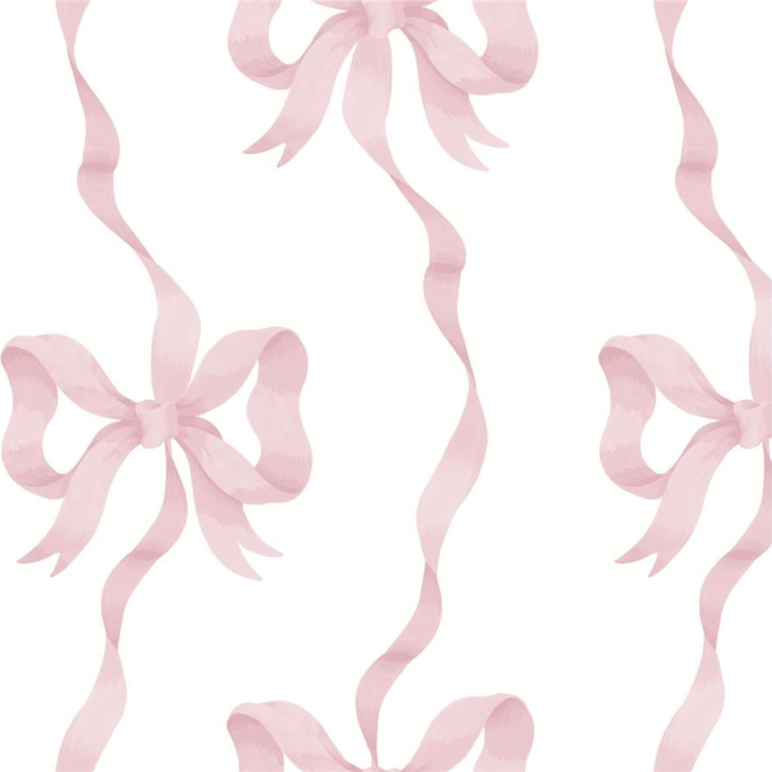 Cath Kidston Ribbon Bow Wallpaper