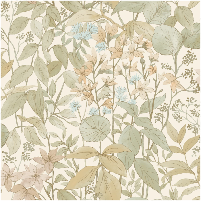 Glade Sage Botanical Wallpaper