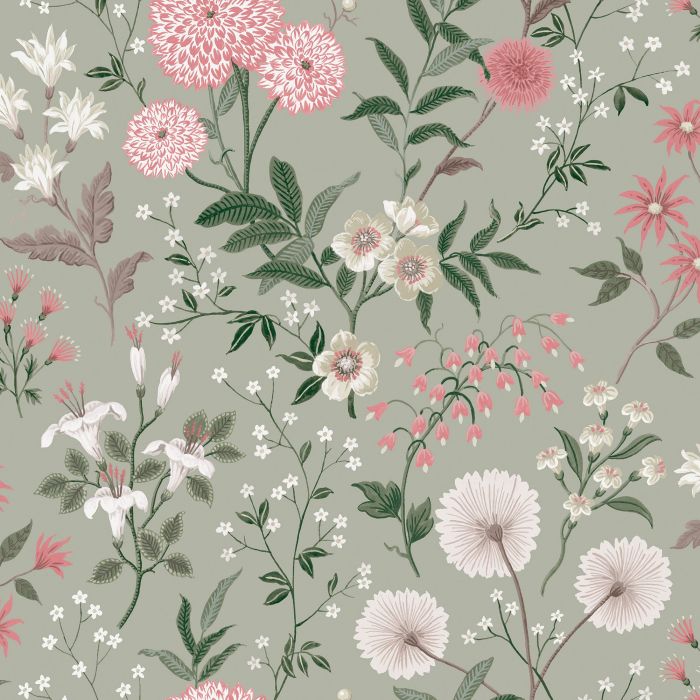 Otterham Garden Wallpaper Pistachio