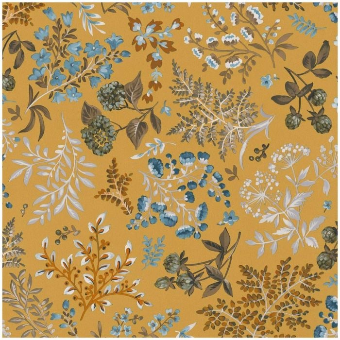 Cottage Wallpaper Ochre