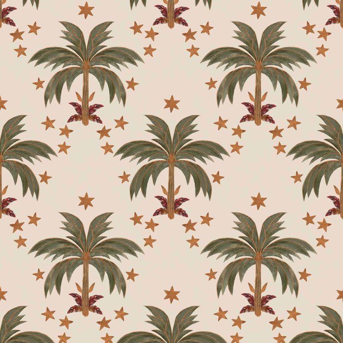 Midnight Palms Wallpaper