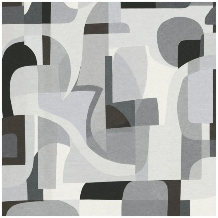 Gentle Geometric Block Wallpaper