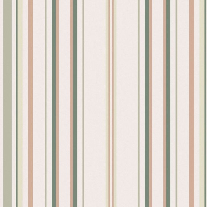 Flinton Stripe Wallpaper Hedgerow