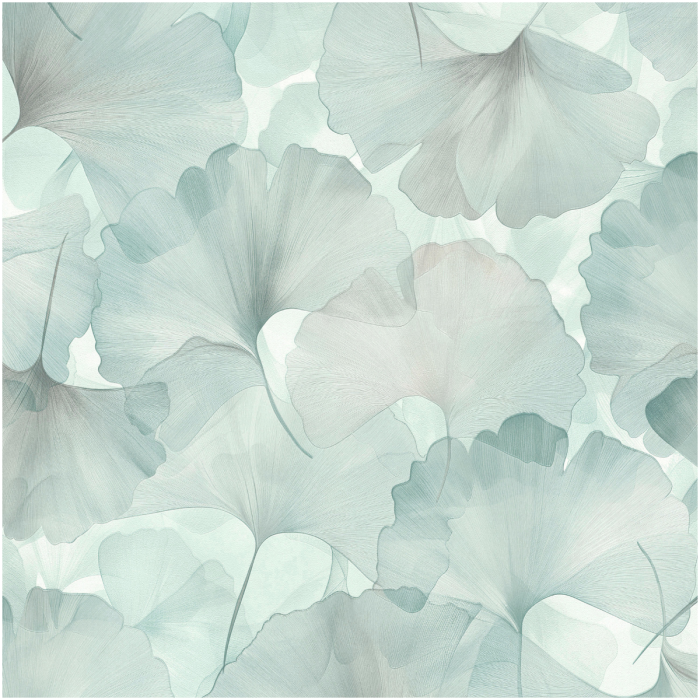 Elysium Floral Wallpaper Teal Mint