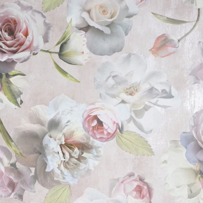 Chelsea Garden Blush Wallpaper