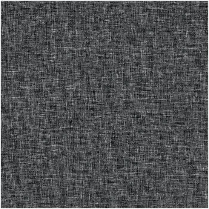 Charcoal Linen Effect Wallpaper