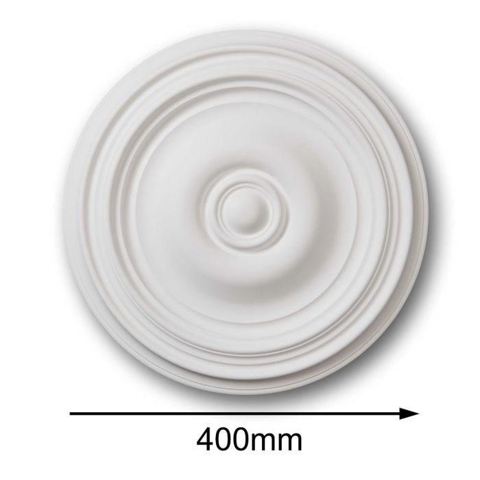 Decoflair Plain Rim Ceiling Rose Mold 40cm | Wallpaper Shop