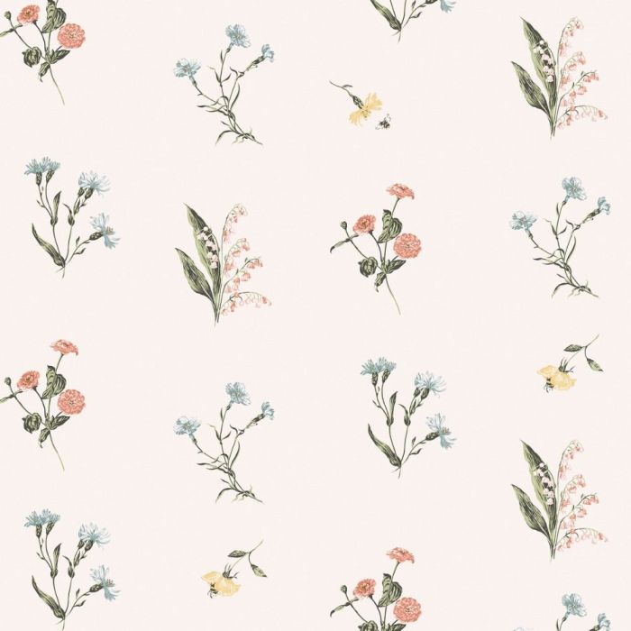 Cornflower Wallpaper Multicoloured