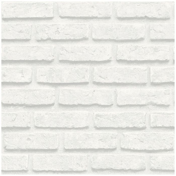 Loft Brick Wallpaper White
