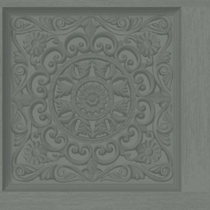 Ornate Panel Wallpaper