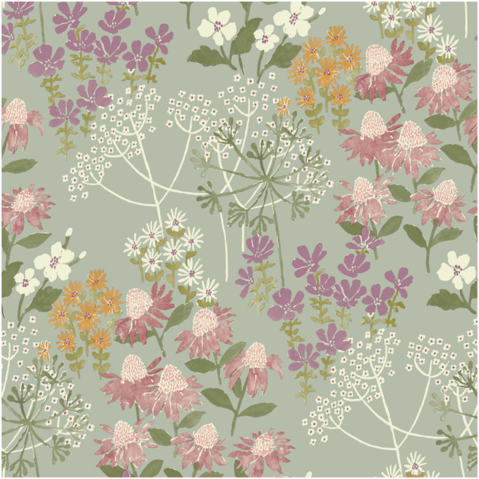 Exclusive Pretty Floral Wallpaper