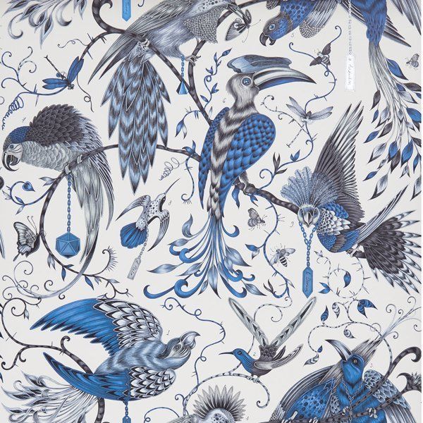 Emma J Shipley Animalia Audubon Wallpaper