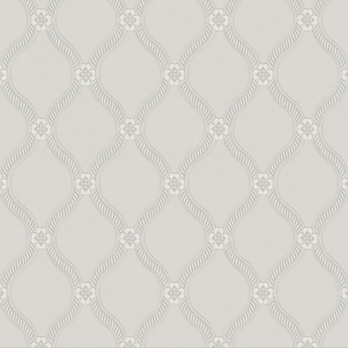 Landford Paintable White Wallpaper