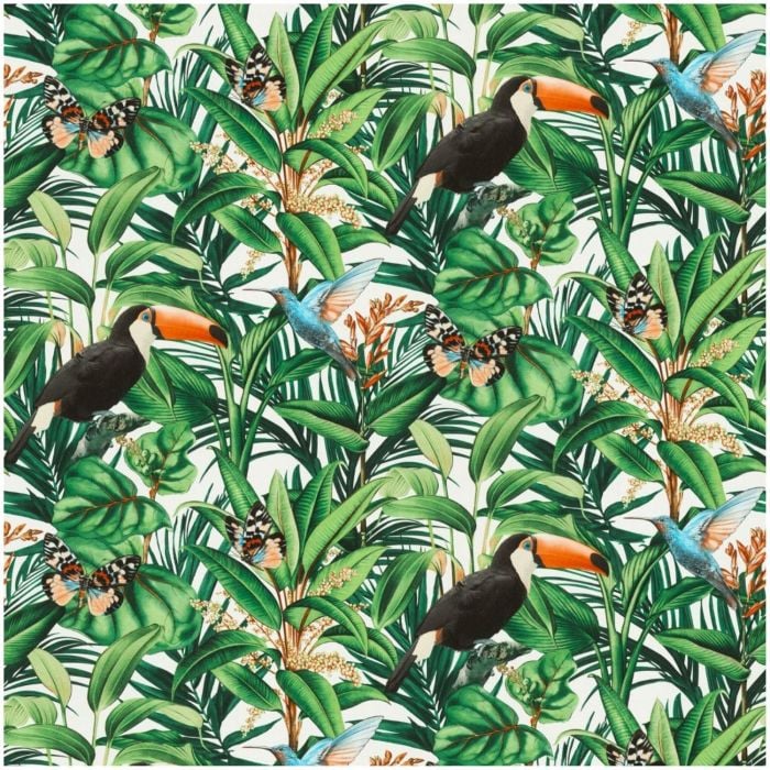 Paradiso 2 Tropical Jungle Animals Botanical Wallpaper