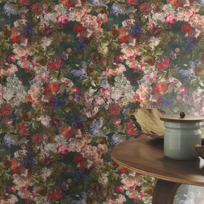 Rasch Passepartout Vintage Chintz Floral Wallpaper | Wallpaper Shop