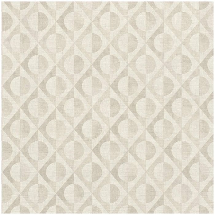 Studio Onszelf Modern Geo White Wallpaper