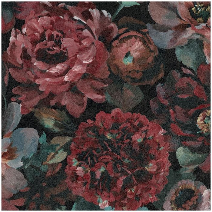 Moody Floral Wallpaper