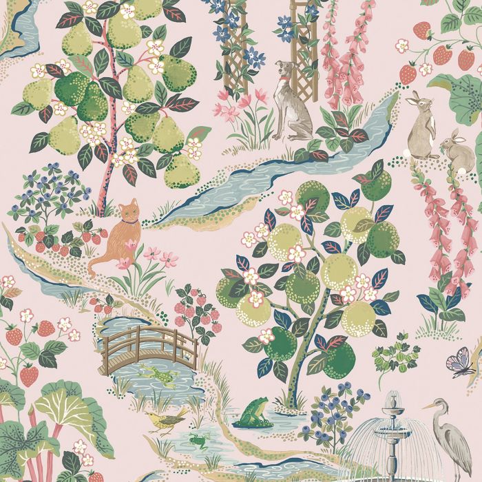 GARDEN WALK WALLPAPER