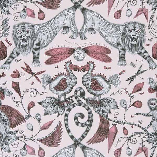 Emma J Shipley Animalia Extinct Wallpaper
