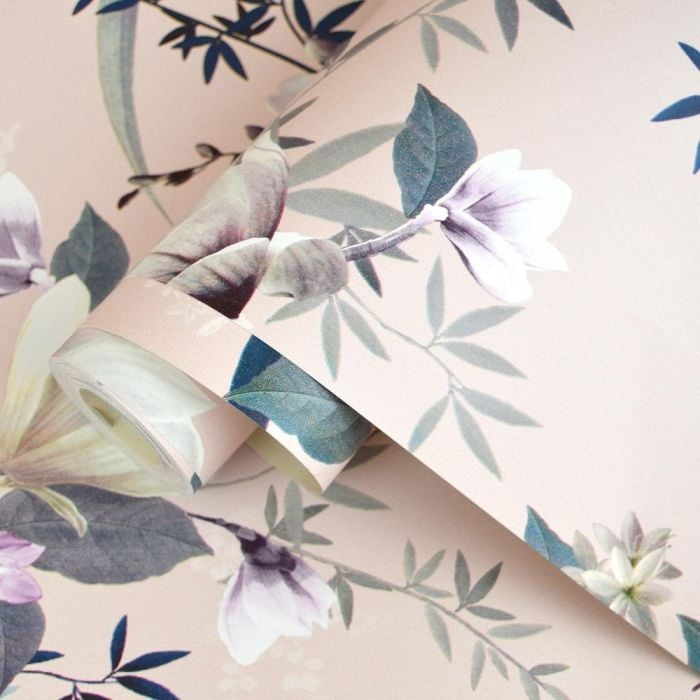 Lipsy London Lipsy Lotus Floral Wallpaper Black 144053