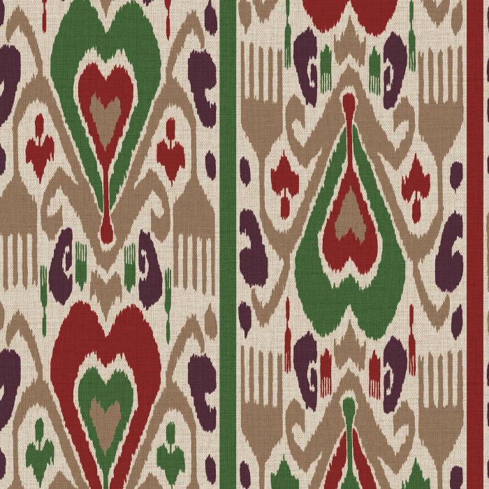 Artisanal Ikat Wallpaper