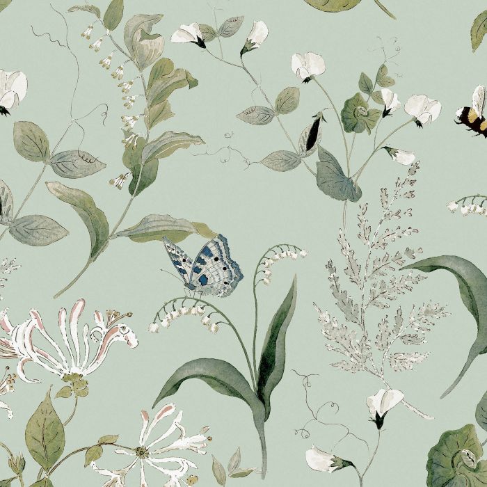 Wild Floral Wallpaper